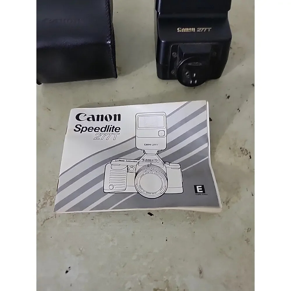 Canon Speedlite 277T Shoe Mount Flash for Canon Camera